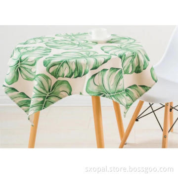 Soft Printed Designs Tablecloth For Home Textile